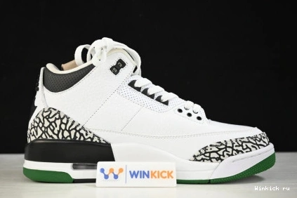 White Pit 3 Jordan Oregon Ducks Retro Crew 1030